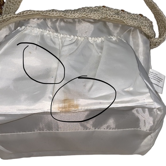 The Sak Tan/Cream Crochet Beaded Shoulder Bag - Picture 7 of 15